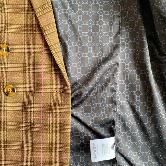 Munthe Plaid Pattern Blazer - like new condition - Picture 3 of 5